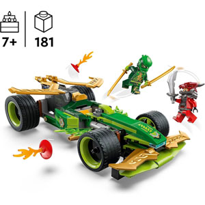 NINJAGO - Voiture de course à rétrofriction Lloyd