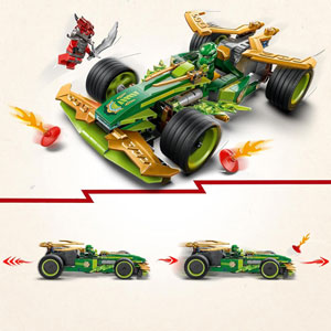 NINJAGO - Voiture de course à rétrofriction Lloyd