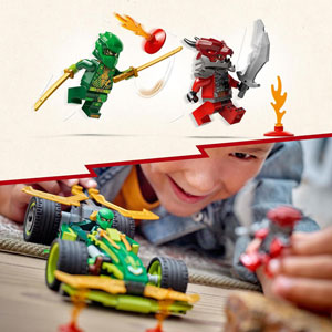 NINJAGO - Voiture de course à rétrofriction Lloyd