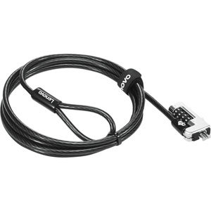 photo Cable antivol, 1,8m, noir