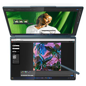 Lenovo - Yoga Book9 - tablette - sarcelle de marée