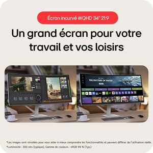 Smart Monitor 34U601SA-W