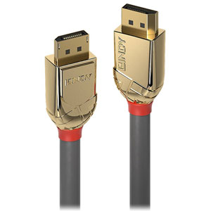 photo Câble DisplayPort 1.2, Gold Line, 10m