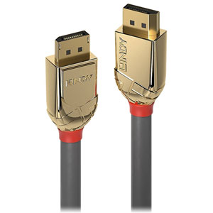 photo Câble DisplayPort 1.4, Gold Line, 2m