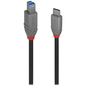 photo Câble USB3.2 Type C vers B 5Gbit/s Anthra Line, 1m