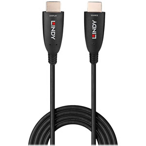 LINDY Câble HDMI 8K60 Hybride Fibre Optique 50m - 38515 moins cher 