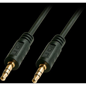 photo Câble audio Premium 2 x jack mâle 3,5mm, 5m