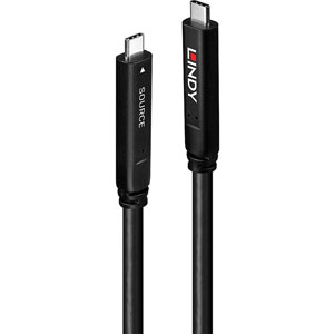 photo Câble Hybride Type C USB 3.2 Gen 1 & DP 1.4, 8m