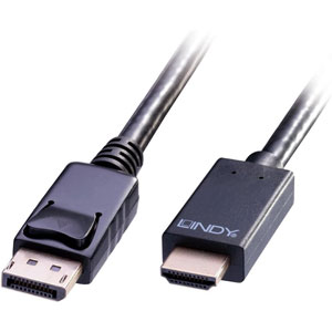 photo Câble 0,5 m port DisplayPort vers HDMI 4K30Hz