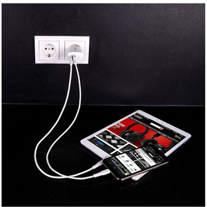 Chargeur USB Type A & C 20W