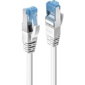 Câble réseau Blanc Cat.6A S/FTP LSZH, 15m