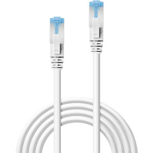 Câble réseau Blanc Cat.6A S/FTP LSZH, 15m