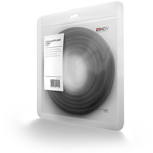 Câble réseau Noir Cat.6A S/FTP LSZH, 1.5m