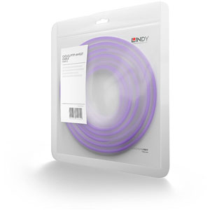 Câble réseau Violet Cat.6 S/FTP, 0.5m