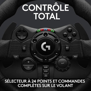 Volant de course Logitech G923 TRUEFORCE 941-000158 -gaming prix maroc