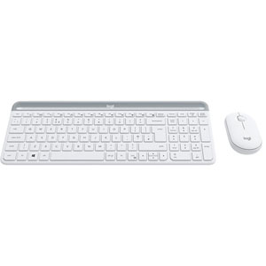 Slim Wireless Combo MK470 - Blanc