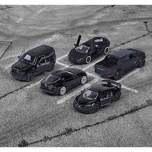 Coffret 5 petites voitures de luxe Black Édition