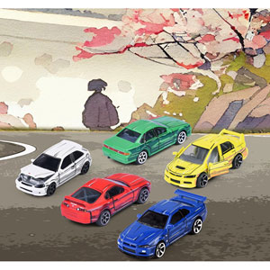 Japan Series - Giftpack 5 Voitures