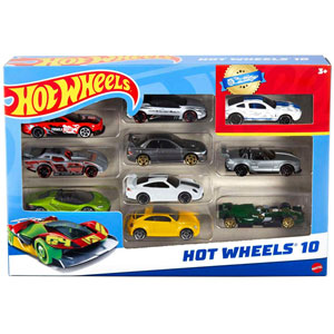 Hot Wheels - Assortiment Coffret 10 Véhicules