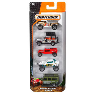 Matchbox - Coffret 5 Véhicules