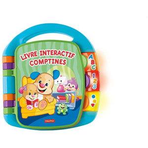 Fisher-Price Livre Interactif Comptines