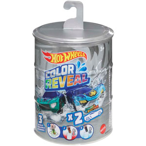 Hot Wheels - Coffret 2 Véhicules Color Reveal