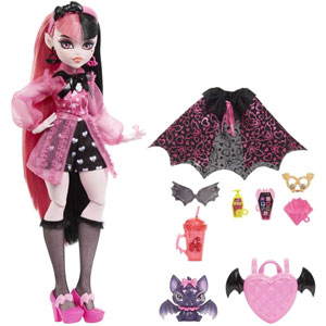 Monster High-Draculaura-Poupée et Chauve-Souris