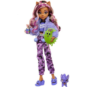 Monster High - Coffret Soirée Pyjama Clawd Wolf