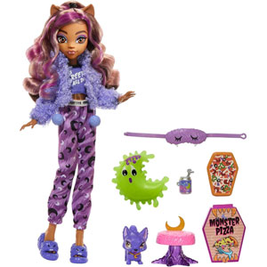 Monster High - Coffret Soirée Pyjama Clawd Wolf