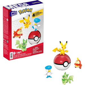 Mega Pokémon - Coffret 4 Pokémon Et Une Poké Ball