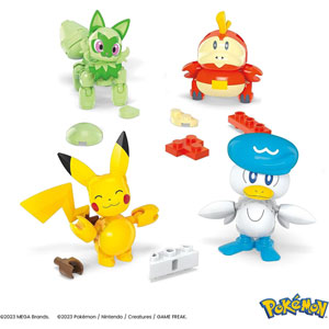 Mega Pokémon - Coffret 4 Pokémon Et Une Poké Ball