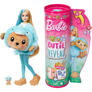 Barbie - Coffret Cutie Reveal Ours Dauphin