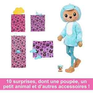 Barbie - Coffret Cutie Reveal Ours Dauphin