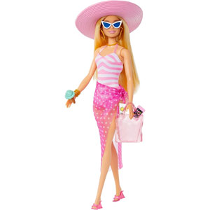 Barbie - Avec Maillot De Bain Et Access De Plage