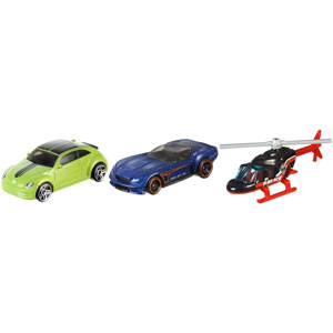 Hot Wheels Coffret 3 Vehicules (modèle aléatoire)