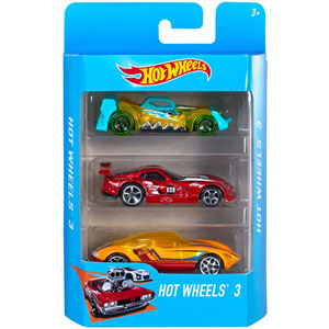 Hot Wheels Coffret 3 Vehicules (modèle aléatoire)