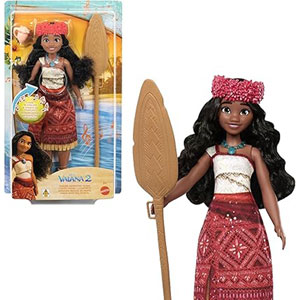 Disney Poupée Vaiana - Tenue Et Accessoires