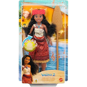 Disney Poupée Vaiana - Tenue Et Accessoires
