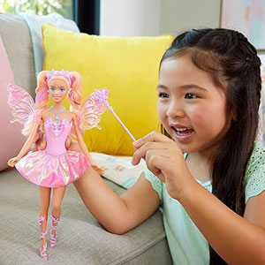 Barbie Fée-Ailes Et Tenue Changement De Couleur