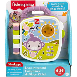 Fisher-Price Comptines Du Singe Violet