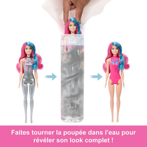 Barbie Color Reveal-Série Disco Star 6 Surprises