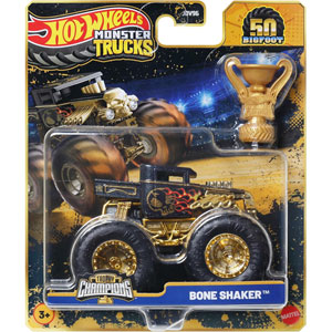 Hot Wheels - Champion Monster Trucks Et Sa Coupe