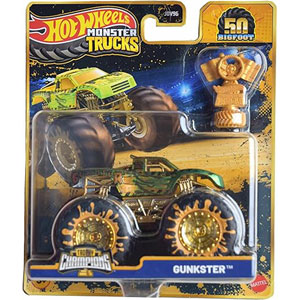 Hot Wheels - Champion Monster Trucks Et Sa Coupe