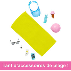 Barbie Ken Avec Accessoires De Plage