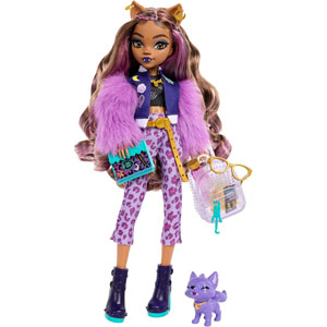 Monster High - Clawdeen Wolf Avec Chien Crescent