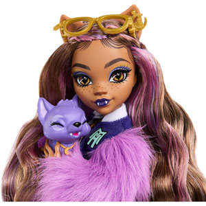Monster High - Clawdeen Wolf Avec Chien Crescent