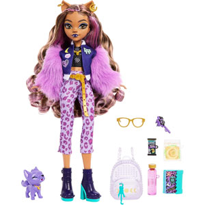 Monster High - Clawdeen Wolf Avec Chien Crescent