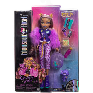 Monster High - Clawdeen Wolf Avec Chien Crescent