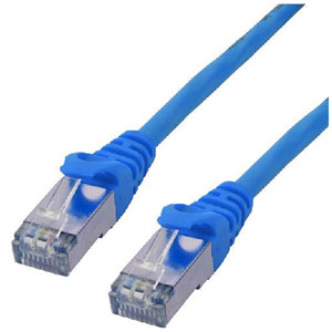 photo FTP6-0.5M/B - Cable CAT 6 RJ45 F/UTP - bleu