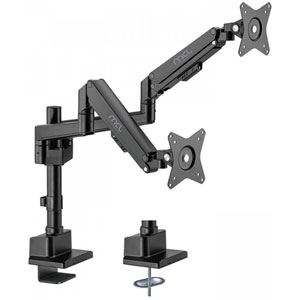 photo Support écran bureau à amortisseur /9Kg/ Noir